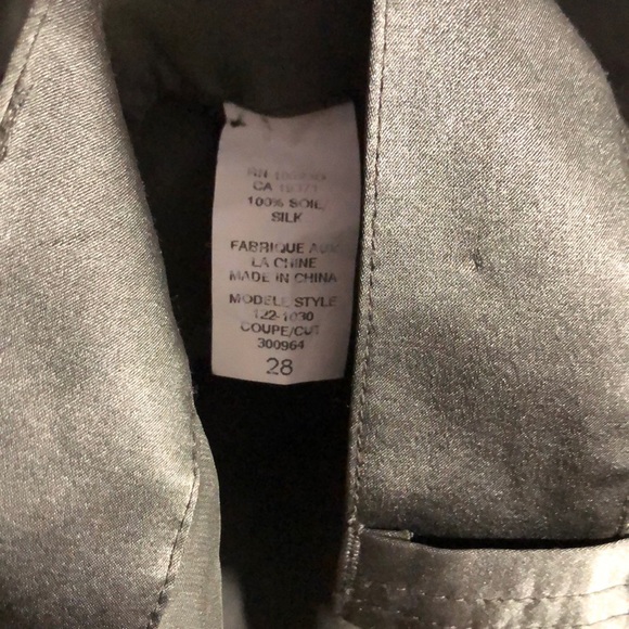 ANTHRO JOIE Silk So Real Army Cargo Utility Pants - Picture 9 of 9